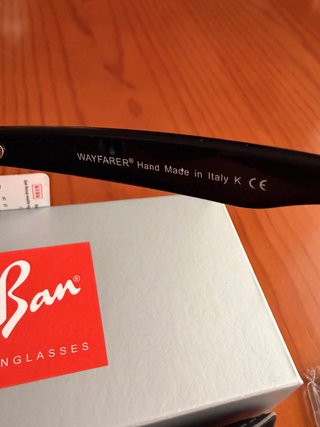 Gafas de Sol Ray-Ban Wayfarer Negras
