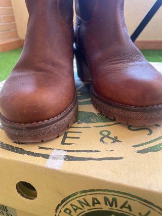 Botines Panama Jack Marrones Talla 37