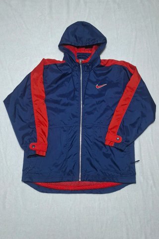 Nike Vintage 90's Big Swoosh Nylon Jacket