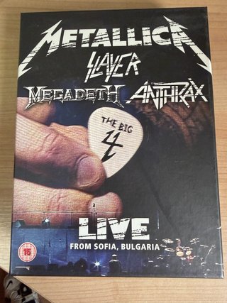 DVD The Big 4: Live From Sofia, Bulgaria