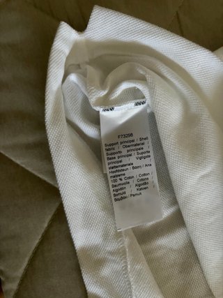 Polo Lacoste Bianca Classic Fit Taglia S