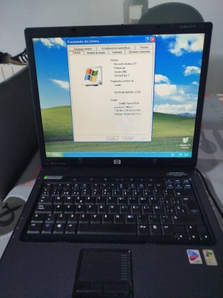HP Compaq nc6120 Portátil Negro