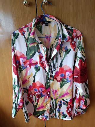 Camisa C&A Estampada.