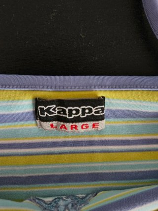 Camiseta tirantes Kappa rayas vintage