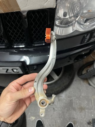 Palanca Freno Trasero moto de enduro