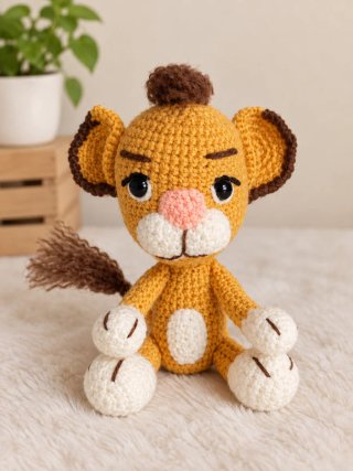 Conjunto crochet bebé: babero, sonajero y chupeter