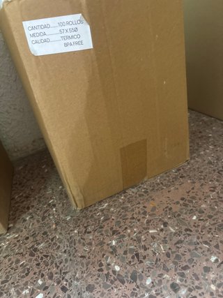 Papel TPV Térmico 57x55mm - 100 Rollos
