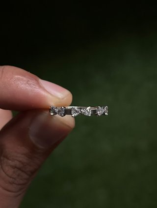Anillo Pandora Corazones Talla 54
