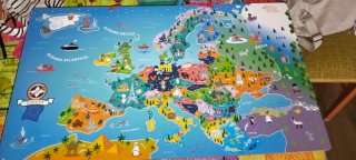 Mapa de Europa Magnético