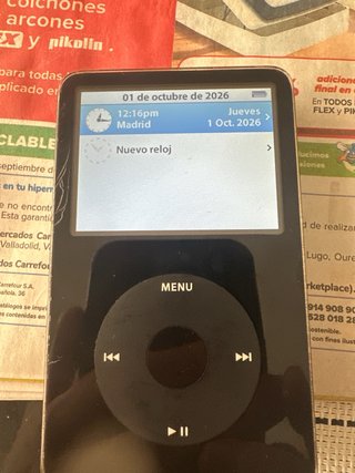 Apple iPod 5ª Generación 60GB Negro