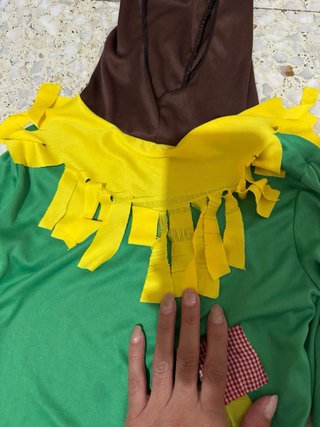 Disfraz espantapájaros 4-6 años