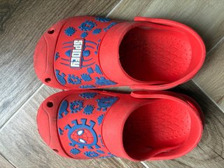 Ciabatte Spidey Gomma Bambino Rosse taglia 28