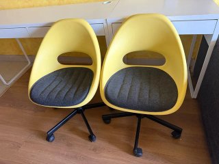 LOBERGET / MALSKÄR Silla de confidente, blanco