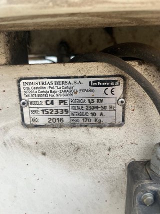 Mezcladora Planetaria Inhersa C4 PE