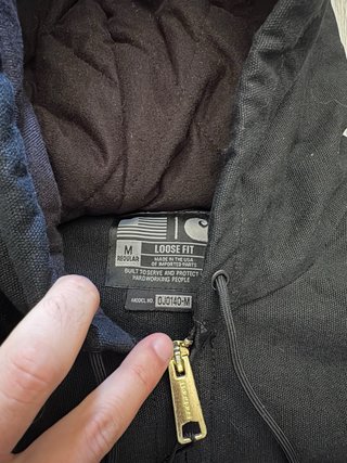 Cazadora Carhartt Negra