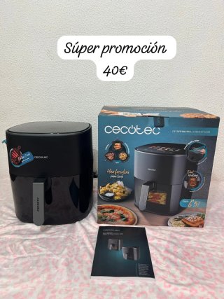 Freidora de Aire Cecotec Cecofry Grill DuoHeat
