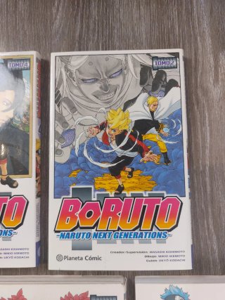 Colección de Mangas Boruto 5 Tomos