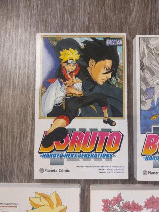 Colección de Mangas Boruto 5 Tomos