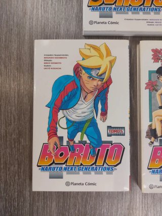 Colección de Mangas Boruto 5 Tomos
