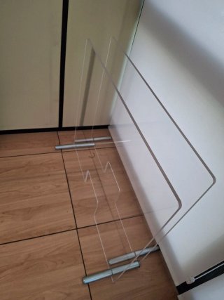 2 Mamparas Cristal Templado Recepción