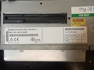 Siemens Simatic PC 670 12 TFT