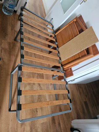 Cama Plegable Metálica 1.85x81