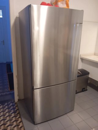 Nevera Combi Bosch Acero Inoxidable