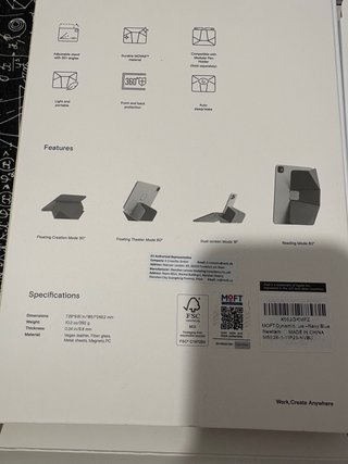Custodia Moft Dynamic Folio per iPad Pro e Air 11"
