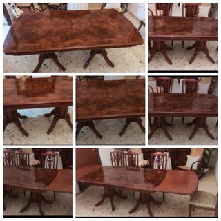 Mesa de comedor extensible madera