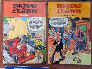 Lote Cómics13 en total 9 deMortadelo,y filemon 4 d