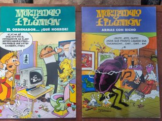 Lote Cómics13 en total 9 deMortadelo,y filemon 4 d