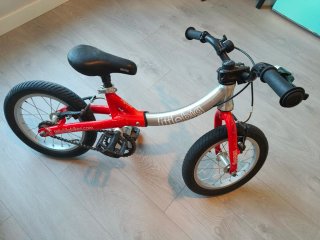 Bicicleta Infantil aluminio LittleBig 14" 2 en 1