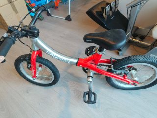 Bicicleta Infantil aluminio LittleBig 14" 2 en 1