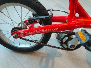 Bicicleta Infantil aluminio LittleBig 14" 2 en 1