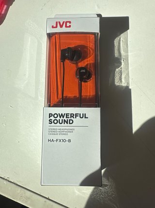 Auriculares JVC HA-FX10-B Sonido Potente