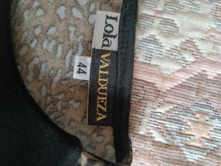 Vestido de fiesta con estampado animal