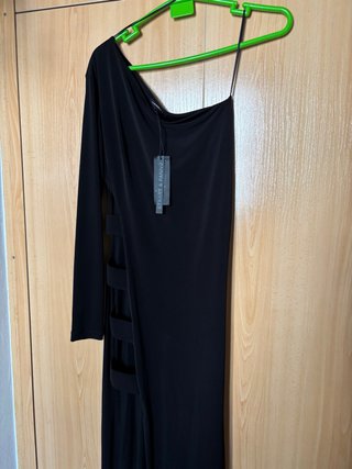 Vestido Etxart & Panno Negro Talla Única