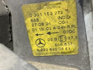A2208200861 faro derecho mercedes clase s bm 57218