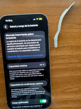 Vendo iPhone 14 Pro de 512GB. Está en buen estado