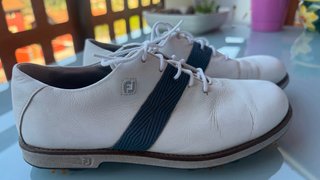 Zapatos de Golf Footjoy Blancos y Azules