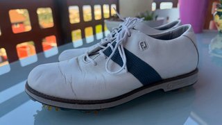 Zapatos de Golf Footjoy Blancos y Azules