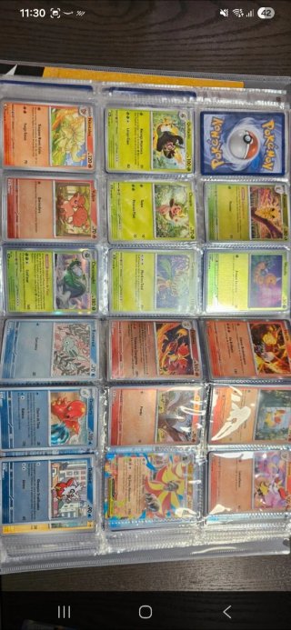 Colección de Cartas Pokémon en Álbum