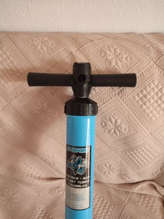 Inflador Híbrido Kayak/SUP Azul
