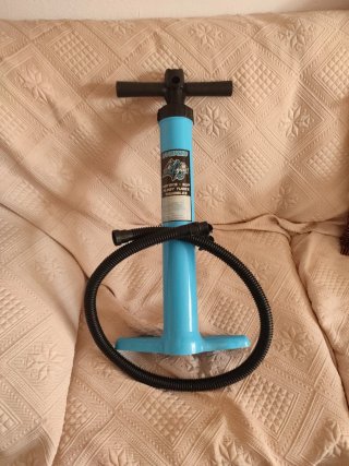 Inflador Híbrido Kayak/SUP Azul