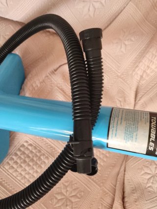 Inflador Híbrido Kayak/SUP Azul