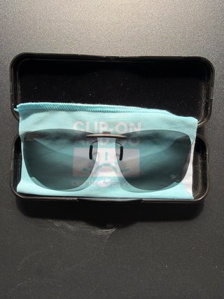 Clip-on Wayfarer Gafas Sol