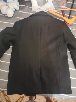 Abrigo corto Superdry negro
