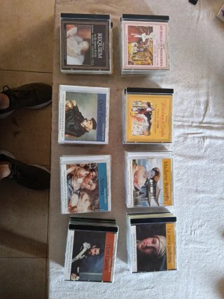41 CDs de Ópera Clásica