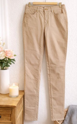 Vaquero Tommy hilfiguer beige 38 mujer