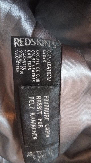 Chaleco Conejo Redskins S NUEVO